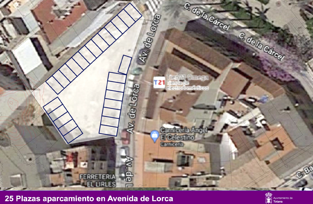 Ya está abierto el nuevo aparcamiento disuasorio gratuito junto a la Avenida de Lorca