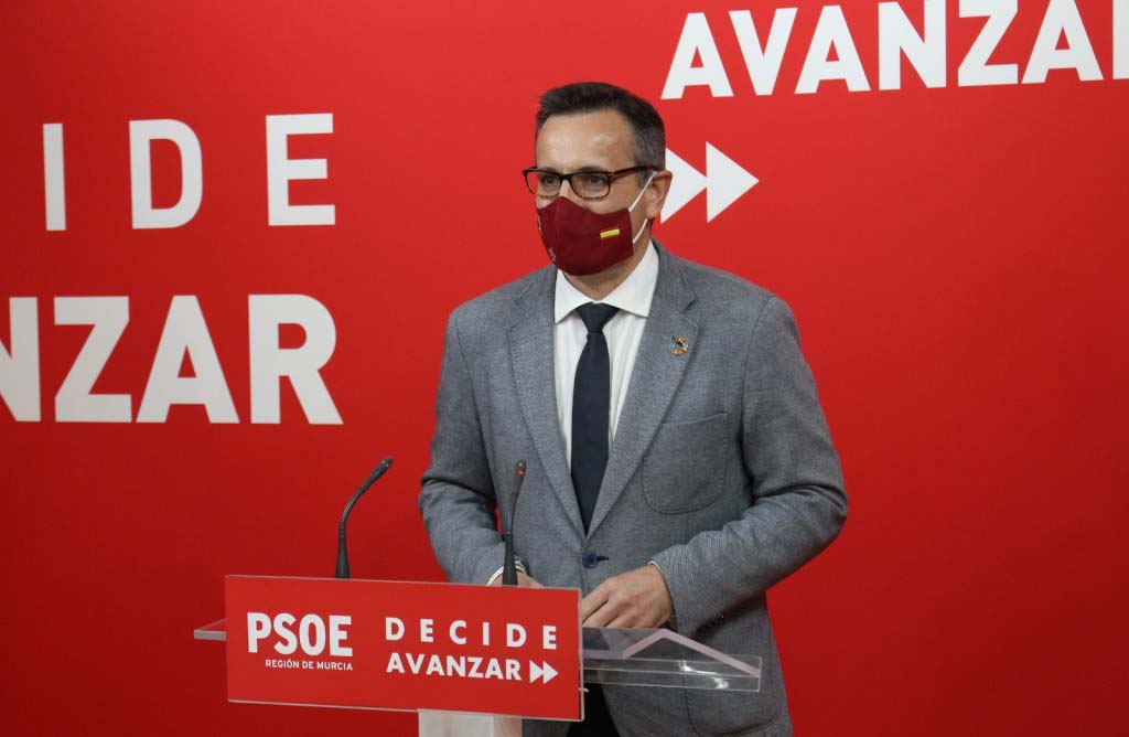 Diego Conesa Secretario general del PSRM afirma que el momento del cambio llega a la Regin de Murcia 