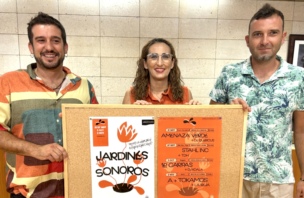 Jardines Sonoros llega a Totana con 4 conciertos en directo en distintos parques