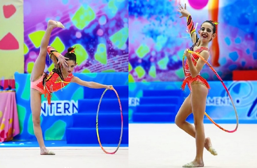 La gimnasta totanera Mar�a L�pez Parra se cuela en el Top Ten Nacional en categor�a alev�n 2016