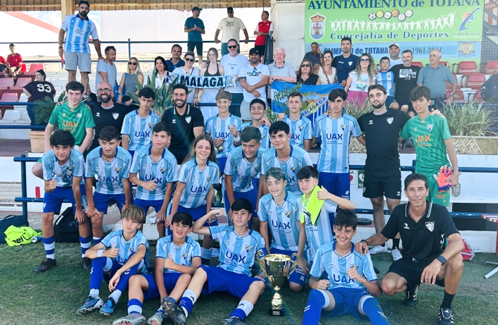 El M�laga CF, oro en el XXIII Torneo de F�tbol Infantil 
