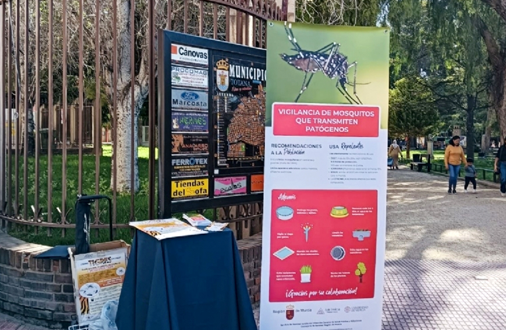 Una campa�a informativa busca prevenir frente a mosquitos y otros vectores en Totana