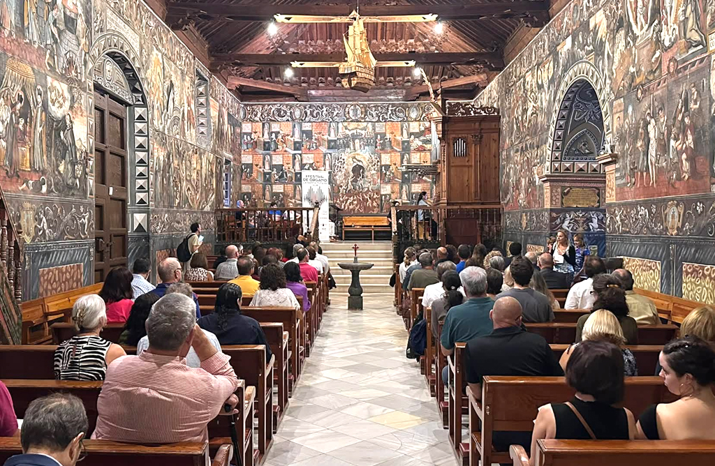 Alize Mendizábal inaugura con brillantez el II Festival de Órgano de Totana en el Santuario de La Santa